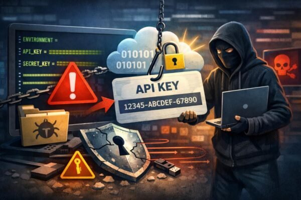 Exposed API keys creating security risks in cloud environments