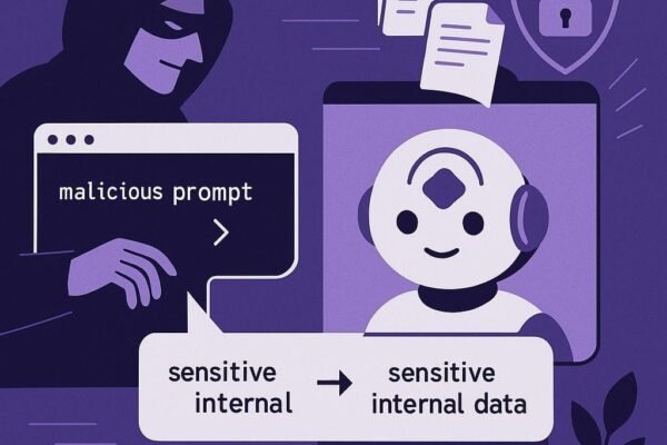 AI chatbot protected against prompt injection attacks and malicious instructions.